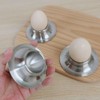 Boiled Egg Holder Egg Cups 2 Pieces, Metal Egg Cup