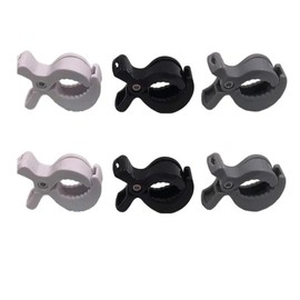 Paquete de 6 Clips de Plástico Para Cochecito,Soporte de Juguete Para Carriola, Clips Para Cubierta de Asiento de Coche,Clips Universales de Plástico