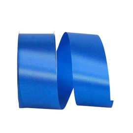 Reliant Ribbon 4700-155-16K Single Face Satin Allure Sfs Ribbon, 1-7/8 Inch X 50 Yards, Batik Blue