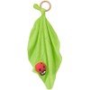 Apple Park Critter Puppet Blankie, Ladybug