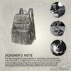NICOLE & DORIS Woman Faux Leather Backpack Casual Daypack Ladies