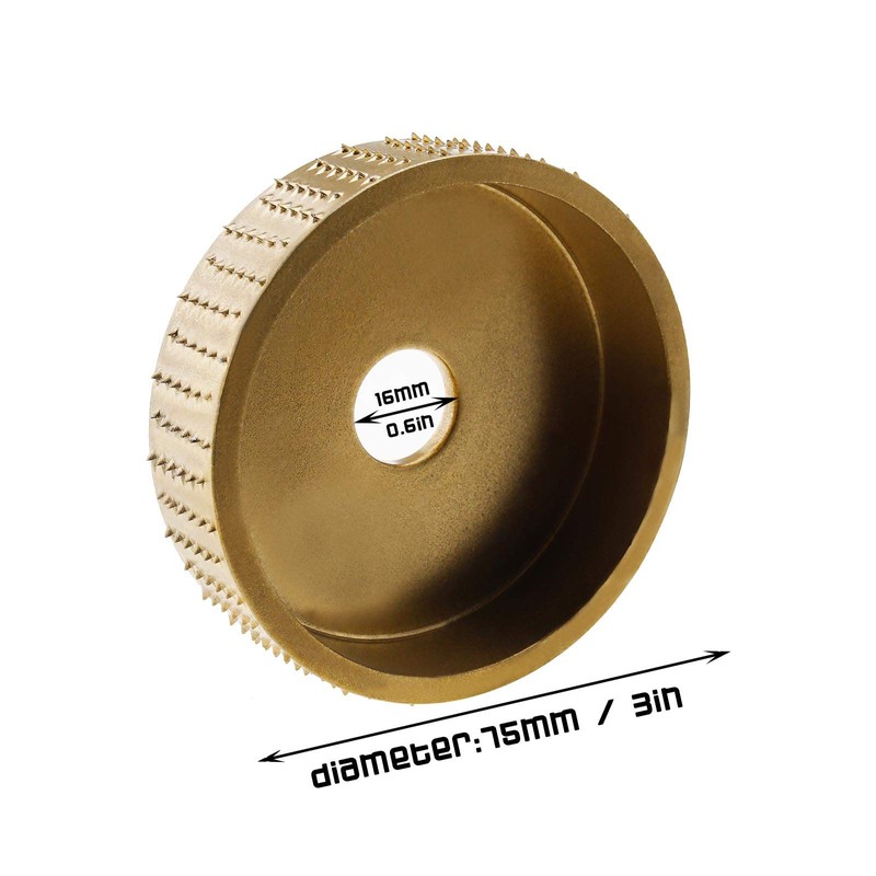 Wood Grinding Carving Tungsten Carbide Angle Grinding Disc for Woodworking