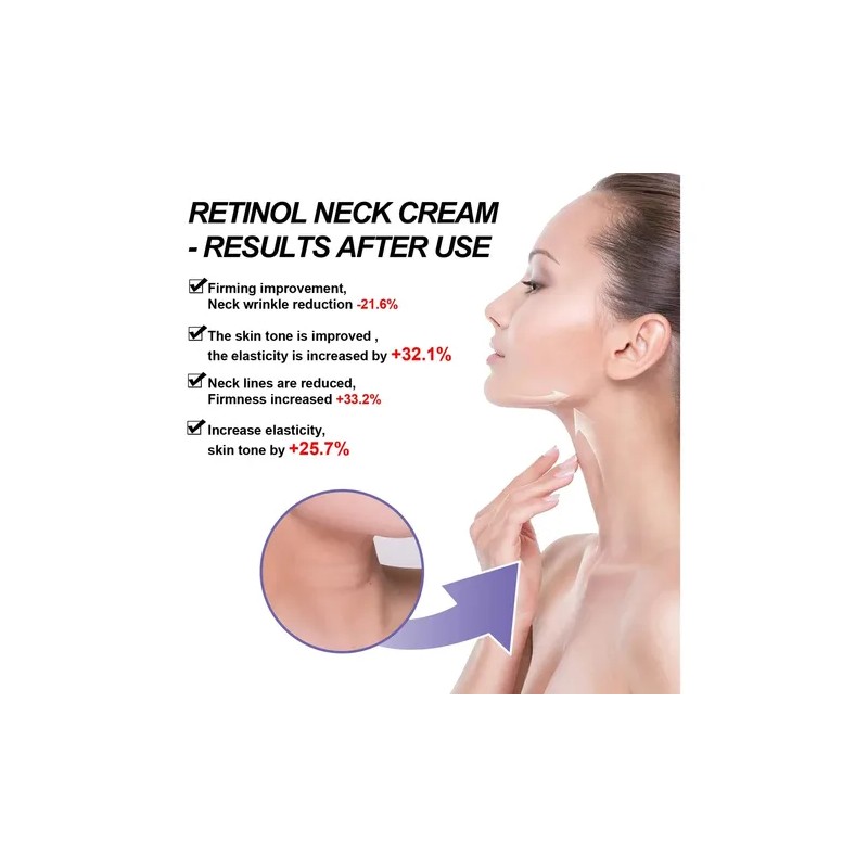 D P Crema De Cuello Eelhoe Retinol Para Arrugas Y