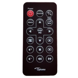 Greenafil Replacement Remote Compatible for OPTOMA ML750e, ML750, ML550 Projector
