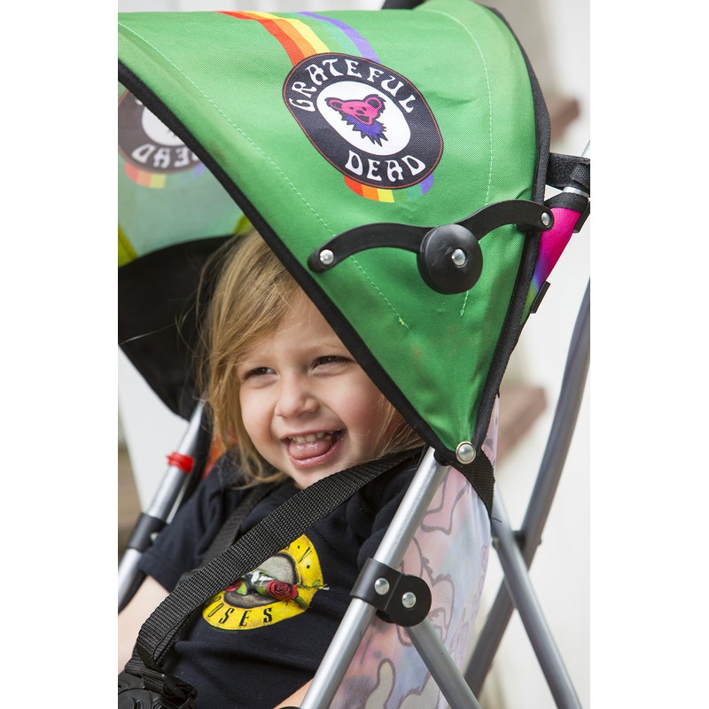 Grateful Dead Ultralight Umbrella Stroller, with Canopy, and Shoulder Strap