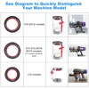 Dust Bin Top Fixed Sealing Ring Attachment Part Durable Compatible