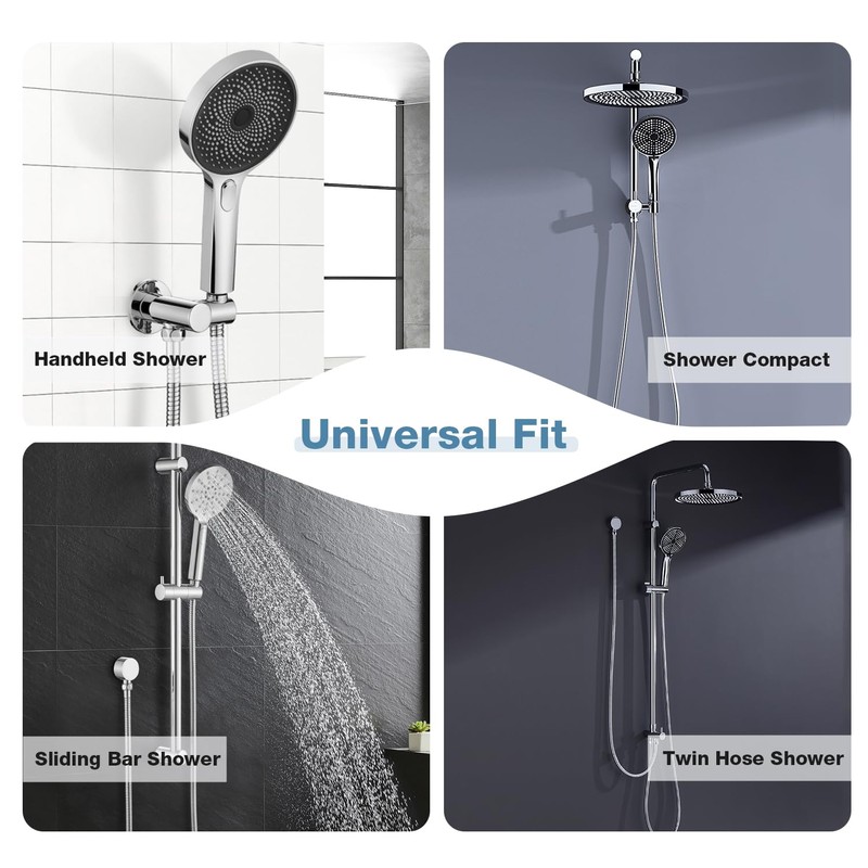 Decaura 2m Shower Hose Replacement, AU Standard Stainless Steel Flexible