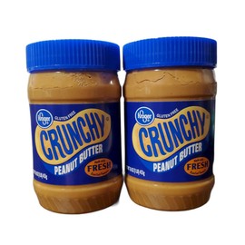 Kroger Crunchy Peanut Butter 16 oz (2 pack)