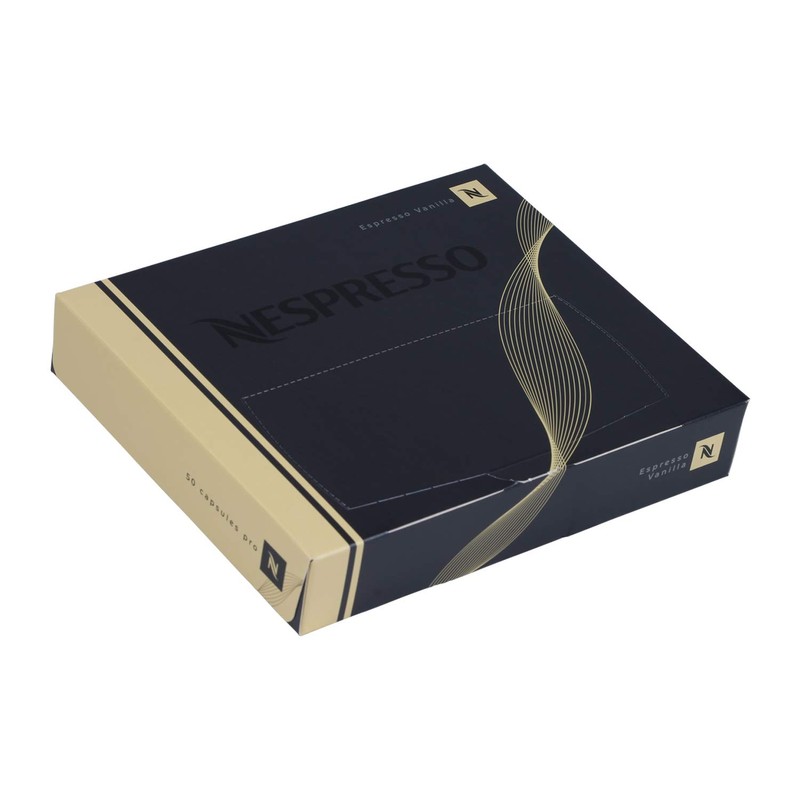 Nespresso Pro Capsules Pods - 50x Espresso Vanilla - Original