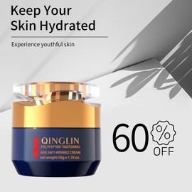 QINGLIN Moisturising and Nourishing Cream, Deep Vitamins, Collagen Nourishing Cream for Soft, Anti-wrinkle and Anti-ageing Skin 1.76 oz. Skin Care Products - Specification: 1 bottle