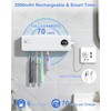 Hulmay UV Toothbrush Holder, Electric Toothbrush Holder Wall Mounted for