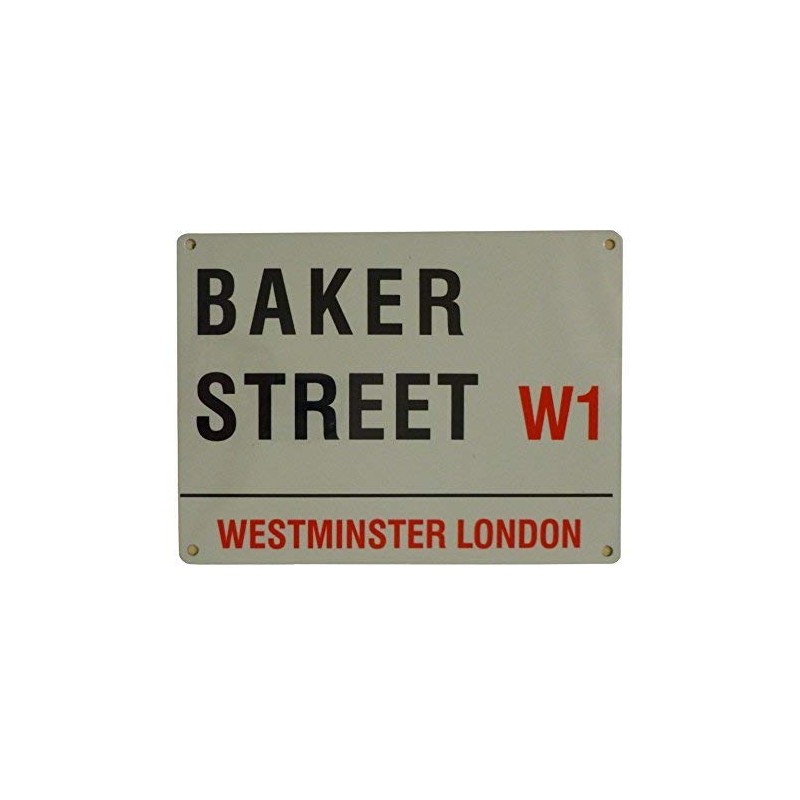 Baker Street W1 London Street Sign - Steel, 20 x