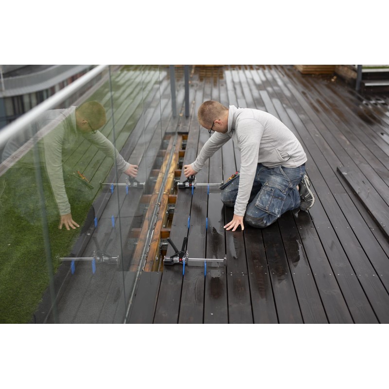 Viking Arm 3mm Thick Base Plate Lifting Bar Set for