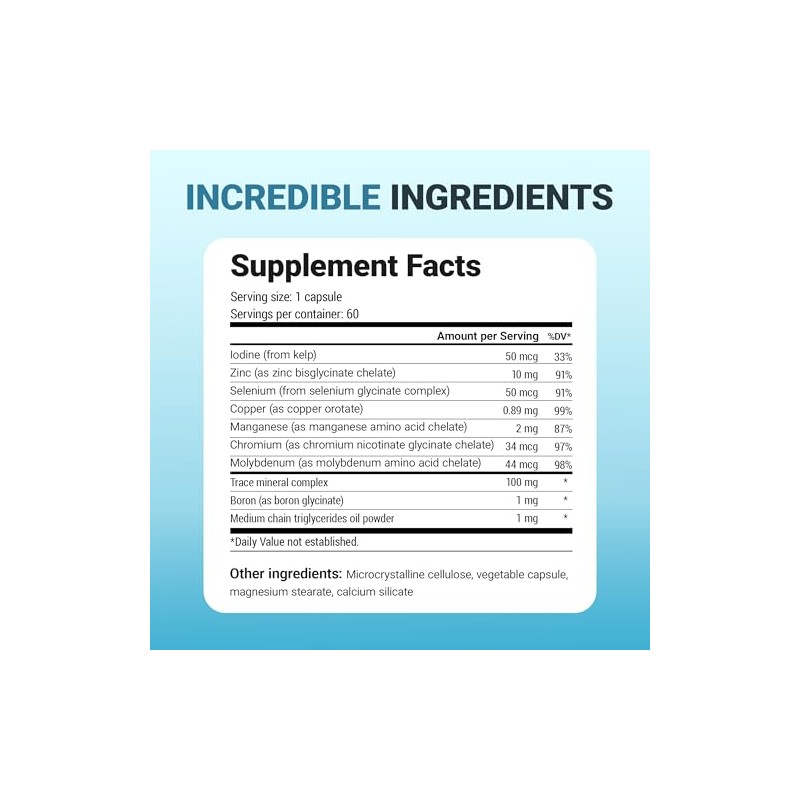 Dr. Bergs Trace Minerals Enhanced Complex - Complete with 70