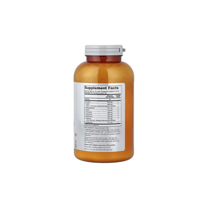 Now Sports 9 Aminoácidos Esenciales Polvo 9 Essential Amino Acids