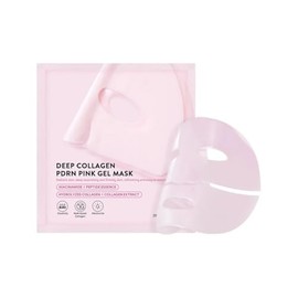PDRN Salmon DNA Mascarilla Facial de Colágeno en Gel Rosa, con ADN de Sodio y Niacinamida, 28 g Mascarilla Facial de Noche Hidratacion