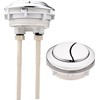 58mm/2.2 inch Dual Push Flushing Toilet Button Toilet Tank Button