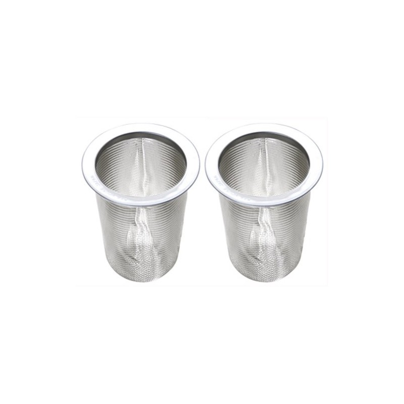 ZEROJAPAN P-MLI-2 18-8 Stainless Steel Mini Long Tea Strainer, Set
