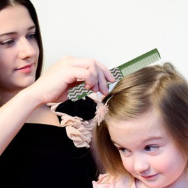 Pocket Combs for Men - Fine Tooth & Wide Tooth Moustache Comb - Detangling Styling Tool, Folding Hair Brush for Women Girls Everyday Grooming & Combing