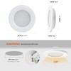 Dream lighting RV Interior LED Lights 12volt Recessed Pot Light