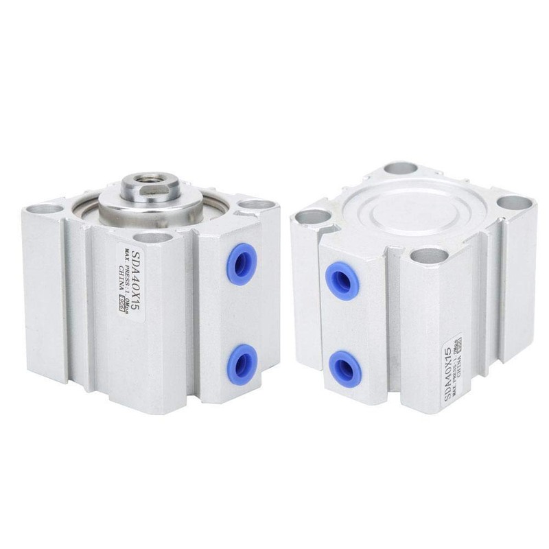 SDA40 Thin Air Cylinder Aluminum Alloy Double Action Compact Micro