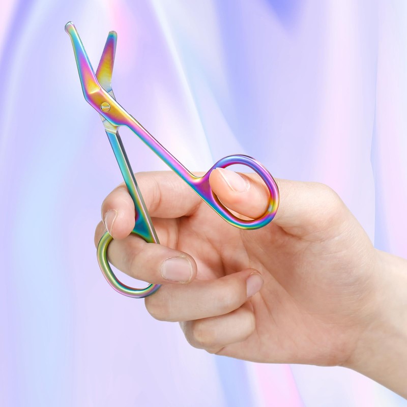 4 Pieces Ostomy Scissors Bandage Scissors Nursing Scissors Stainless Steel