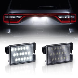 Gempro LED License Plate Lights Assembly for Dodge Durango 2014-2022 Pickup Truck