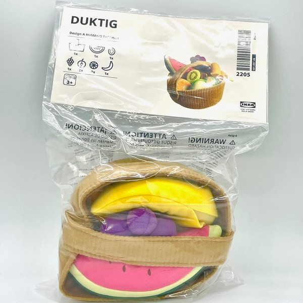 ★DUKTIG Fruit Basket Set 9 Pieces [Ikea] IKEA (50185746)
