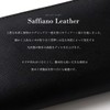 GROOVE GEAR ggs-1016 Men's Long Wallet, Saffiano Leather, Color Tape,