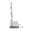 Kurt Adler H2786 Stocking Holder, Silver,7.5in
