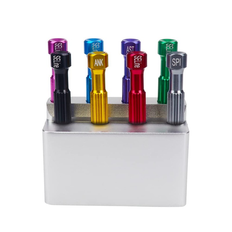 DenFactory 8PCS Lab Implant Screw Driver Kit Technician Tools Micro