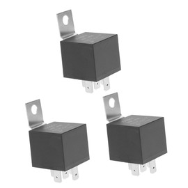 SUPVOX 3pcs Automotive Relay Pin Starter Relay for Truck Auto Replacement Accessory
