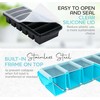 1/2 Cup Silicone Freezer Tray With Lid - Silicone Freezer
