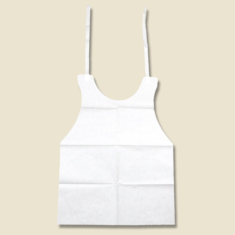 Shimojima Swan Apron, Disposable Paper Apron, M, 50 Pieces, 004711574,
