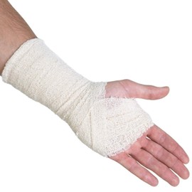 1x Roll of 4.5m x 5cm Premium Narrow Crepe Bandage - Wrist/Ankle Sprain Support