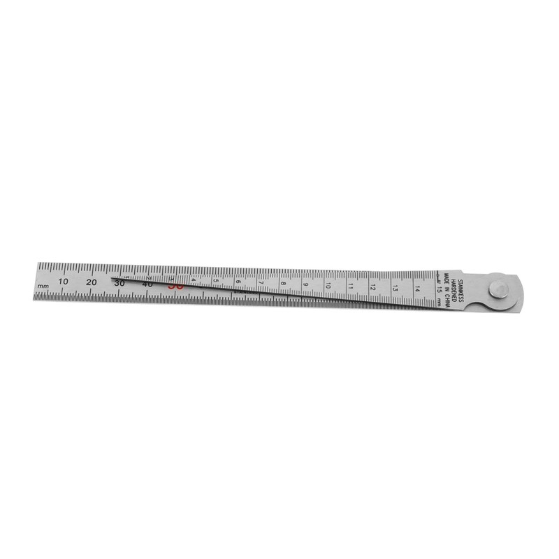 ULTECHNOVO 2sets Stainless Steel Gauge and Straight Ruler for Accurate