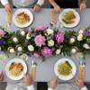 Lemecima 200 Pcs Mr. and Mrs. Paper Silverware Bags Wedding