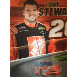 nascar Tony Stewart #20 Hologram 8x11 BRAND NEW