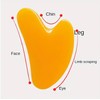 Generic Premium Guasha Massage Scraper Tool (Orange Heart Plate)