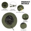 YAMEIZE Summer Adjustable Waterproof Bucket Hat - with String for