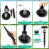 3 Pcs Solar Bug Zappers Outdoor Waterproof LED Solar Mosquito