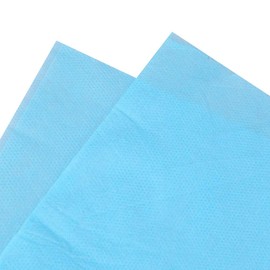Sábana Impermeable Desechable de 180 * 80 Cm, Cubierta de Belleza de Masaje Higiénico Resistente Al Aceite, para Camas de Camillas de Masaje en Hospitales o Salones de Belleza, 10 Piezas(azul)