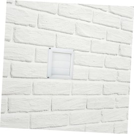 LABRIMP Dryer Vent Cover Louvered Exterior Wall Vent Hood for Air Conditioner Dryer Diameter Excellent Ventilation Exhaust Flow for Home Use