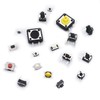 Taiss 260 Pieces Tactile Push Button Switch Kit Tactile Push