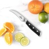 All-Clad Forged German Stainless Steel Curved Paring Knife 3.5 Inch,