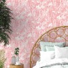 Tempaper Pink Lemonade Tropical Removable Peel and Stick Wallpaper, 20.5