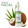 Tónico Facial Hidratante De Coco Con Aloe Vera Productos Mart