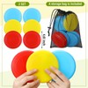 Tasdurian 18 Pcs Mini Flying Disc Game Set 4.6" Interactive
