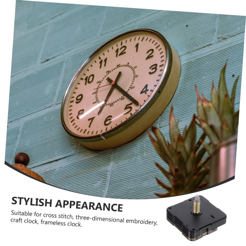 Gadpiparty Clock Movement Replacement Mechanism Silent Operation Clock Part for