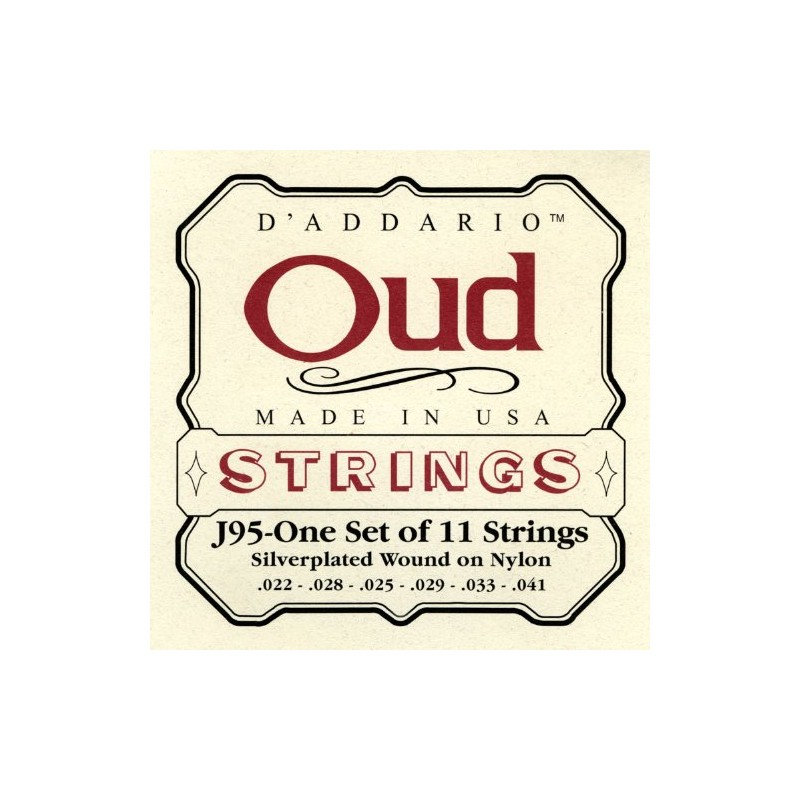 D'Addario J95 Oud/11-String Set